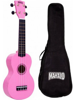 Mahalo Rainbow Series MR1-PK Soprano Pink