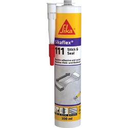 SIKA SIKAFLEX 111 STICK&SEAL, ΕΥΚΑΜΠΤΟ ΣΥΓΚΟΛΛΗΤΙΚΟ, 290 ML (ΛΕΥΚΟ) 578364