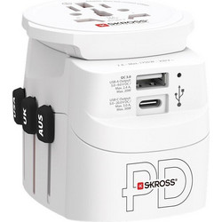 Skross World Adapter Pro Light Usb AC30PD
