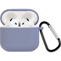 Sentio Θήκη Σιλικόνης για Airpods 4 / 5 Μωβ