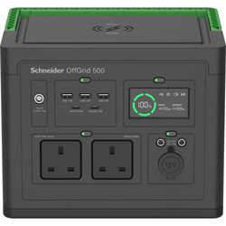 Φορητός Σταθμός Ενέργειας Schneider OffGrid 500 517Wh (PPS500-UK)