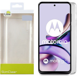 Lime Slimclear TPU Θήκη Διαφανής (Motorola Moto G13 / Moto G23)