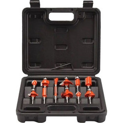 Σετ φρέζες ξύλου για ρούτερ - 12pcs - Φ6mm - Finder - 197747