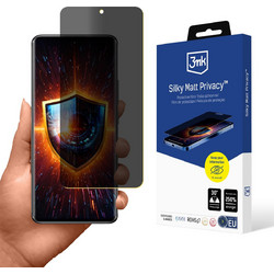 Privacy Film 3mk Silky Matt Privacy for Xiaomi Redmi Note 14 Pro+