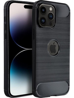 Θήκη Forcell Carbon για Apple iPhone 16 Pro Back Cover Black