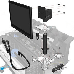 MARS Big Monitor Cables HP (2YB64-67015)