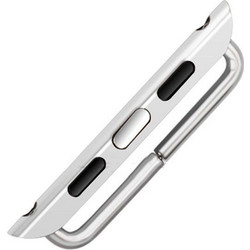 Αντάπτορας για APPLE watch Ασημί 42/44/45/49mm 2τεμ.10023-As - KOSTELO