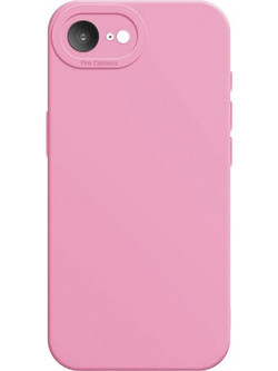 Back Cover Θήκη Λεπτής Σιλικόνης Matte για iPhone 16Ε Ροζ