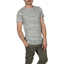 Anerkjendt Mark T-shirt ριγέ εκρού-μπλε 9217318-bl