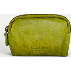 Δερμάτινη Κλειδοθήκη Calfnero 8023W Λάιμ