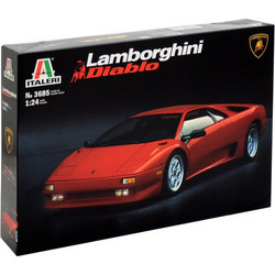 Italeri Lamborghini Diablo Συναρμολογούμενο Πλαστικό Μοντέλο Αυτοκίνητου 1:24