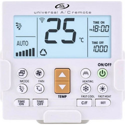 Τηλεχειριστήριο Universal για Air Condition με Επιτοίχια Βάση (K-650E)