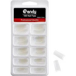 Niobe Trendy 12102 Square Tips Νυχιών 100τμχ
