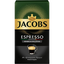 Jacobs Exclusiva Καφές Espresso Arabica Αλεσμένος 250gr