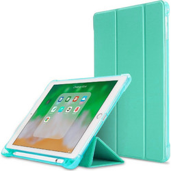 Θήκη Smartcase Flip Cover Stand με Υποδοχή Apple Pencil για iPad Pro 2024 11" τιρκουάζ