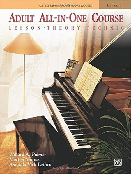 Alfred's Adult All-In-One Course Level 1