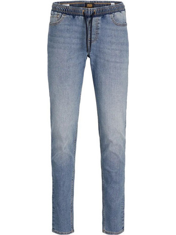 JEANS JACK - JONES JJIGLENN JJELASTICATED SLIM 12260574 ΜΠΛΕ