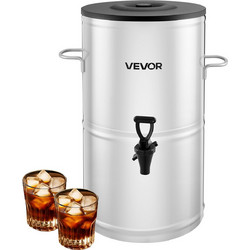 VEVOR Διανομέας Παγωμένου Τσαγιού 4 Γαλόνια/15L από Ανοξείδωτο Ατσάλι YLHLQQZXK4GAV8TCQ001V0