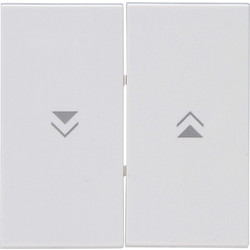 HK07 ΠΛΗΚΤΡΟ ΔΙΠΛΟ ΡΟΛΛΩΝ ΛΕΥΚΟ - 1-K490388008