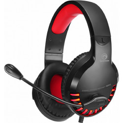 Marvo HG8932 Gaming Headset Over Ear Black Red