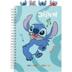 Disney Stitch - Notebook / Notepad A5 From The Waves Collection - (PNK01)
