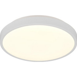 Φωτιστικό Οροφής - Πλαφονιέρα Slope R63771131 SMD 10,5W 1250lm 4000K 28,5x6cm White RL Lighting