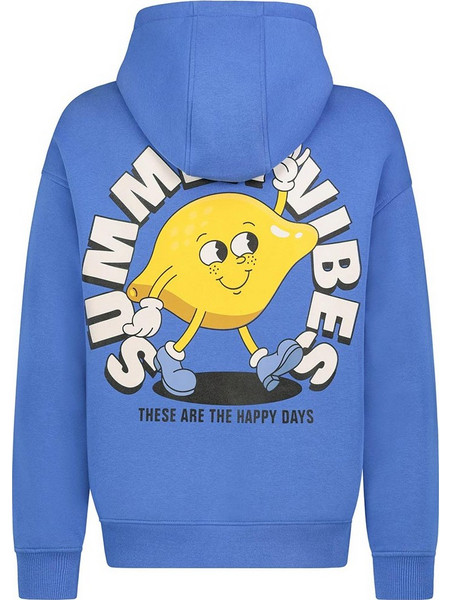 Sublevel Summer Vibes Unisex Hoodie Port Blue H10608BC21477H-19300