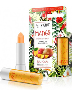 Revers Moisture & Protection Mango Lip Balm με Χρώμα 4gr