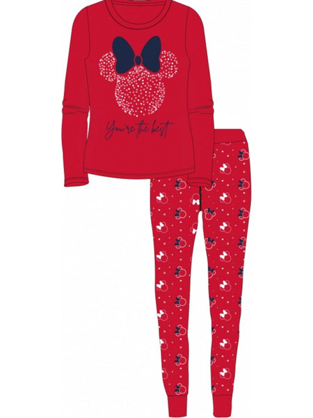 Πιτζάμα Μακρυμάνικη Best Minnie Red 8020417