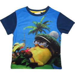 MINIONS ΠΑΙΔΙΚΟ T-SHIRT 0537 - μπλε ΜΠΛΕ ΣΚΟΥΡΟ