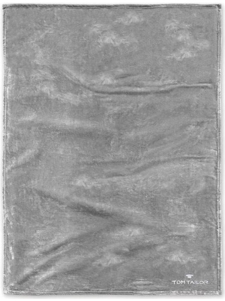 Κουβέρτα Fleece 23-7798 Silver 150x200 "Tom Tailor"