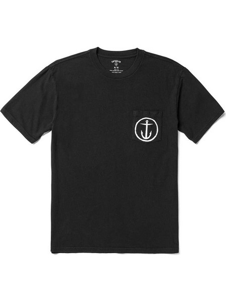 Captain Fin Pocket Og T-Shirt Ανδρικό - Black (21A4332300-BLK)