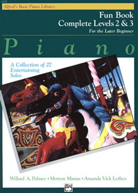Alfred's Basic Piano Library-Fun Book Complete Level 2 & 3