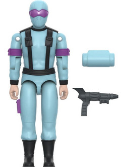 Super7 G.I. Joe ReAction+ Wave 06 Snake Eyes Red Glow Crystal Poison 10cm