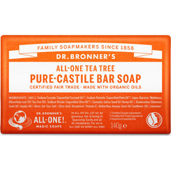 Dr. Bronner's Tea Tree Pure-Castile Bar Σαπούνι 140gr