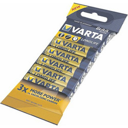 Varta Longlife AA 8τμχ