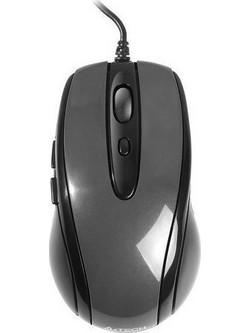 A4Tech N-708X Ενσύρματο Ποντίκι Black