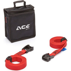 Acebikes Σέτ ιμάντες πρόσδεσης Μοτοσυκλέτας για μεταφορά Cam Buckle Essential