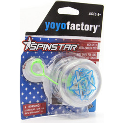 YO-YO SPINSTAR LED ΜΠΛΕ (YO-651)