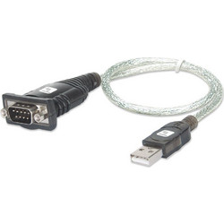 Techly USB to Serial Adapter Converter in Blister IDATA USB-SER-2T