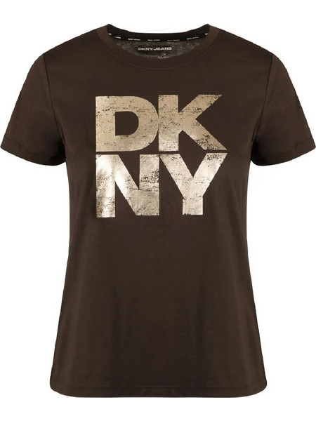 Γυναικείο μπλουζάκι DKNY R25B458-DJ5T1631 2-ΚΑΦΕ