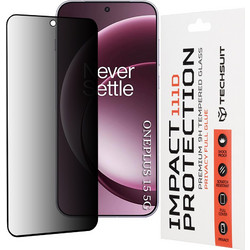 Techsuit - 111d Privacy Full glue - Oneplus 15 - Black