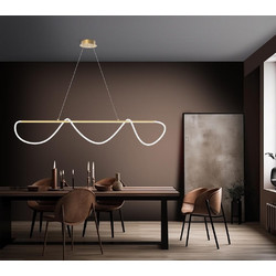 Sikrea Noemi Κρεμαστό Φωτιστικό Οροφής LED 38W CCT 136x150cm 33892WIFI