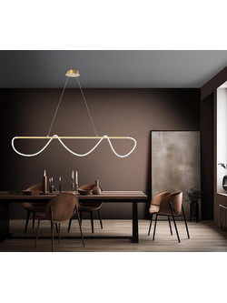 Sikrea Noemi Κρεμαστό Φωτιστικό Οροφής LED 38W CCT 136x150cm 33892WIFI