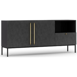 378197 ΜΠΟΥΦΕΣ LAZZY II-MAURO (180.00Χ40.00Χ80.00)