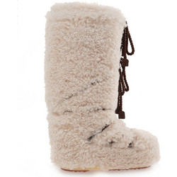 Moon Boot SNOW BOOTS V219B3702C93 - ΜΠΕΖ ΜΠΟΥΚΛΕ 1403070 MB ICON CURLY EXTRA-L007 ECRU