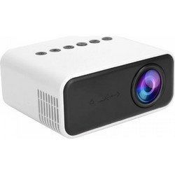 Mini Projector DLP Λάμπας LED - Λευκό