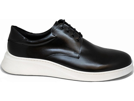Bigshoes KL20716-01 Δερμάτινο Casual Μαύρο