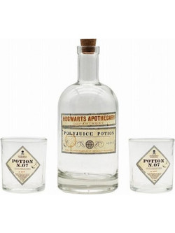 Abysse: Harry Potter - Potion Bottle (750ml) + Glasses (200ml) Set (ABYTAB060)