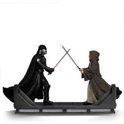 Iron Studios Star Wars Deluxe Art Scale 1/10 Darth Vader Vs Obi-Wan Kenobi CCXP Exclusive 2025 Φιγούρα 24cm